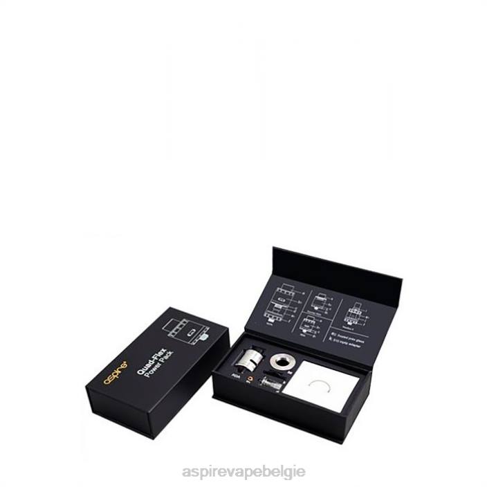 Aspire Quad-Flex Power Pack 2J0N192 zwart - Aspire Vape Brussel